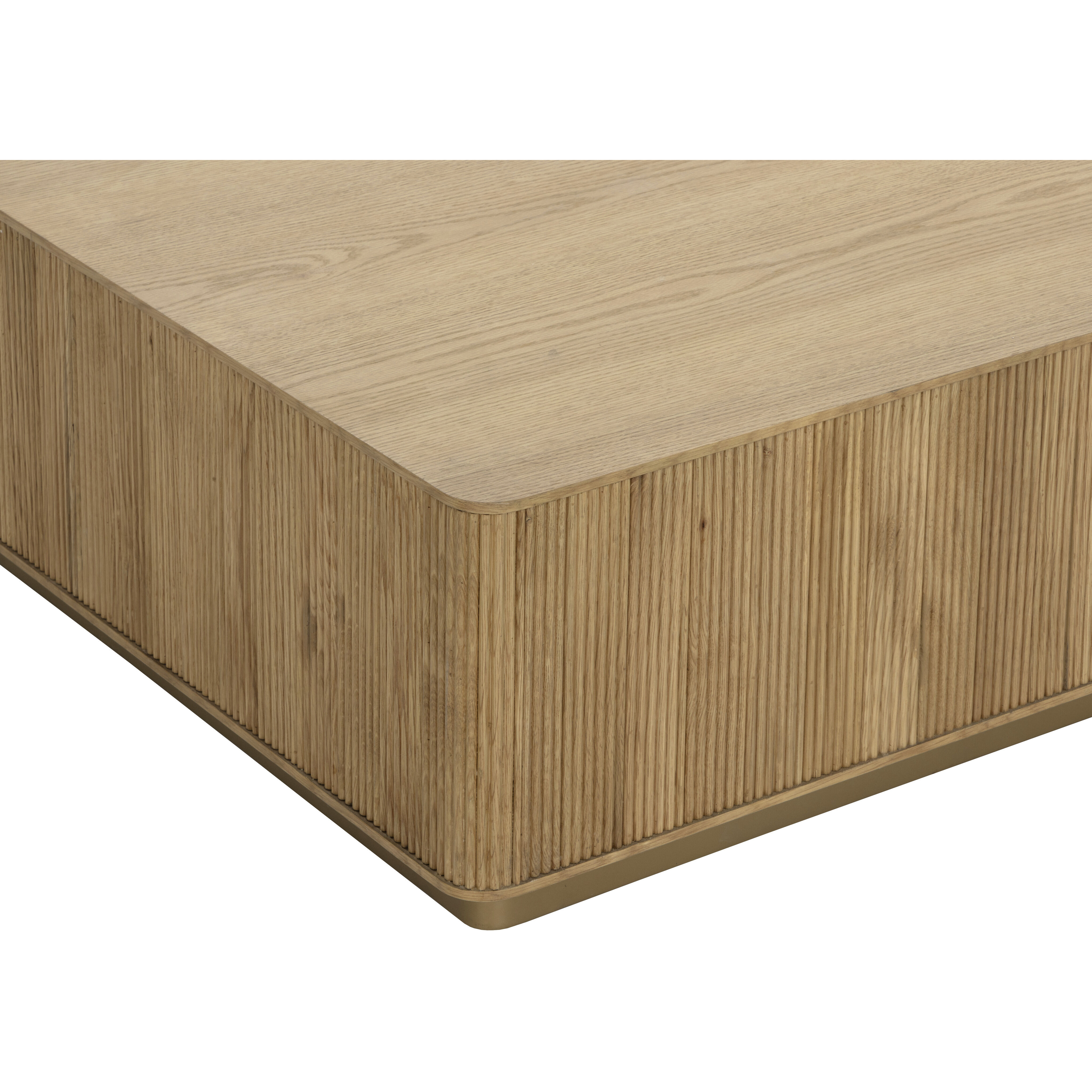 Kalla 65 X 40 inch Rustic Oak Coffee Table
